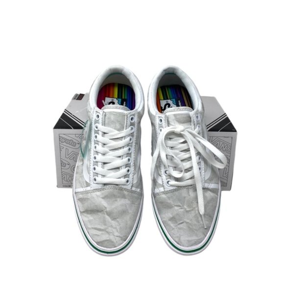 💖MEGA SALE💖VANS Old Skool ComfyCush Crayola White Women Canvas VN0A5DYCB1S - Picture 10 of 11